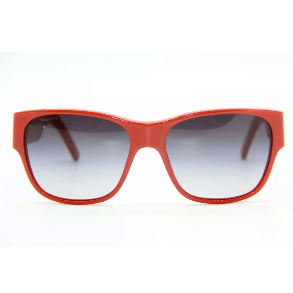 BURBERRY 3276/8G RED FRAME AUTHENTIC SUNGLASSES